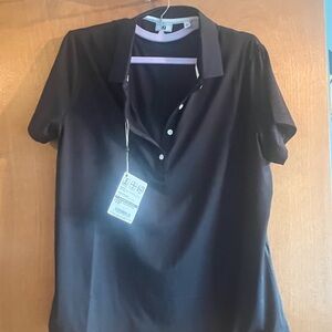 FootJoy Women's Black Polo Shirt